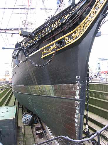 From Original Ship to Model - clipper Cutty Sark
