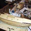 Building a tallship model: Hull planking