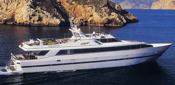 VIP- and Presentation Ship Models: Cruise Yacht Avella
