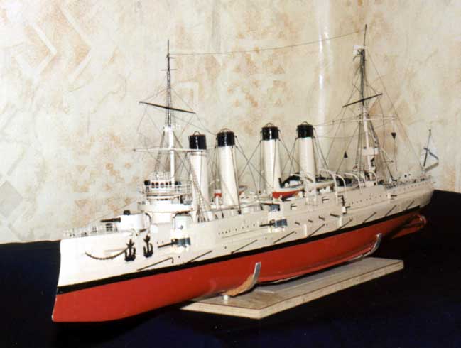 Model of Armored Cruiser Bayan