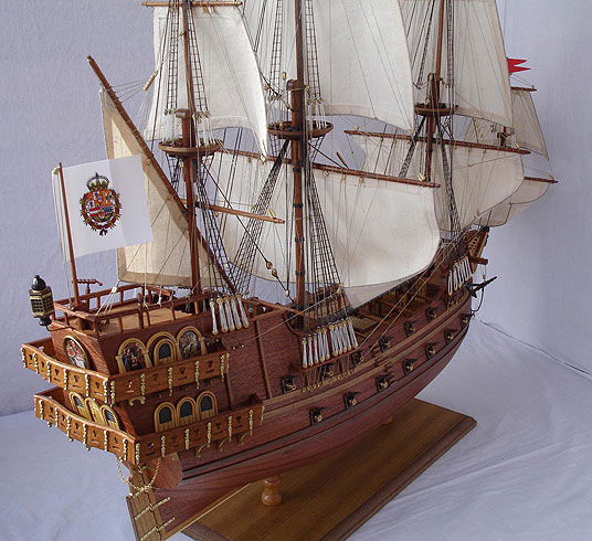 Готовые модели кораблей на продажу: Галеон Апостол Фелипе