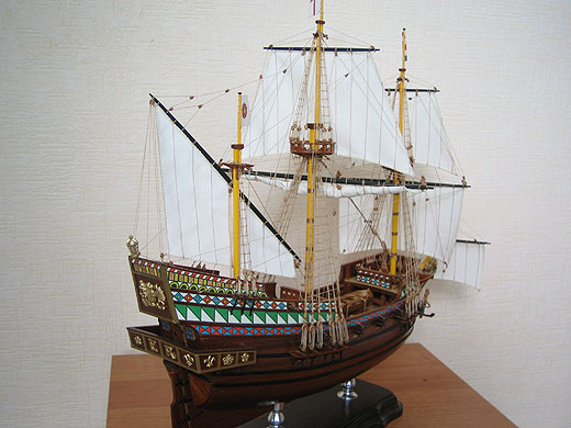 Готовые модели кораблей на продажу: Галеон Голден Хинд