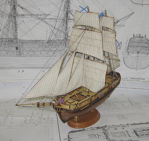 Готовые модели кораблей на продажу: Бомбардирский корабль Гром