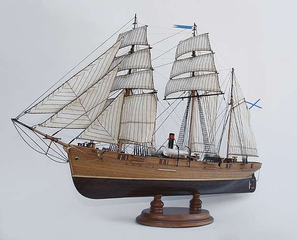 Tallship Model. Clipper Dzhigit