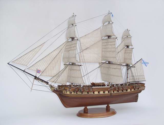 Model of russian frigate Pallada