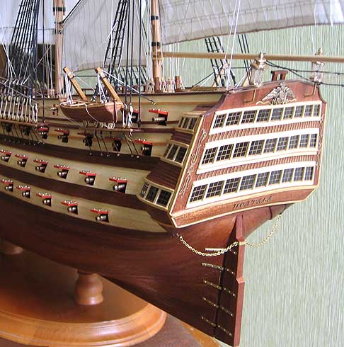 Модель парусного корабля: Линкор Полтава