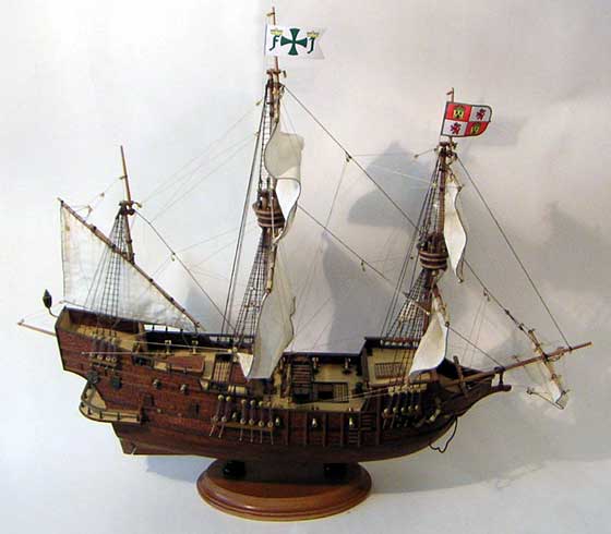 Модель парусного корабля: Модель галеона Сан-Франциско