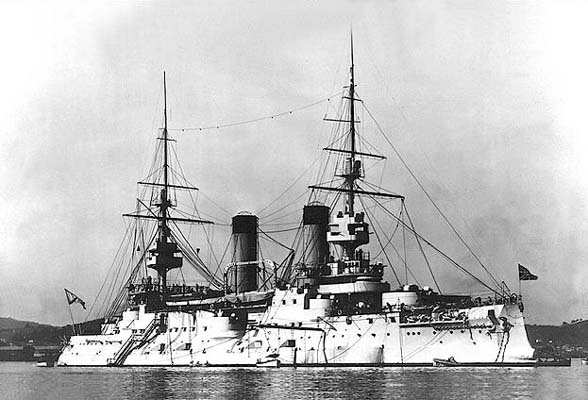 Model of Battleship Tsesarevich